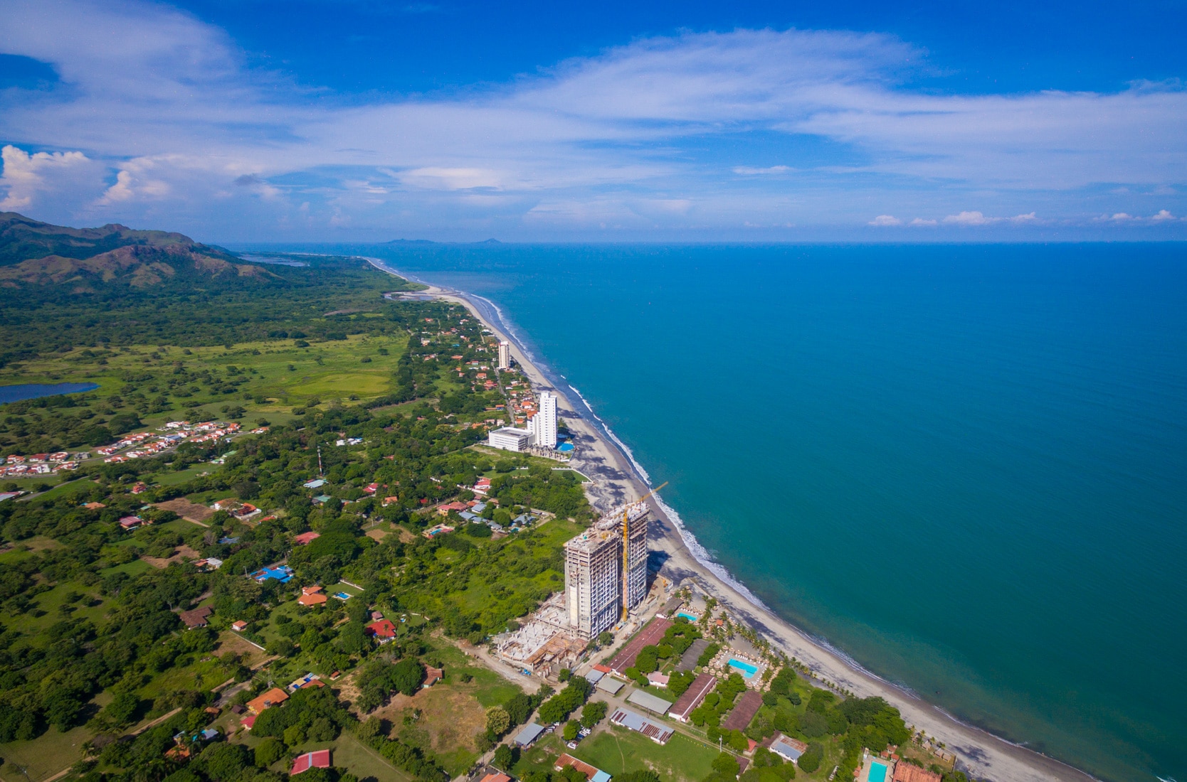 Aerial view of Coronado Gorgona