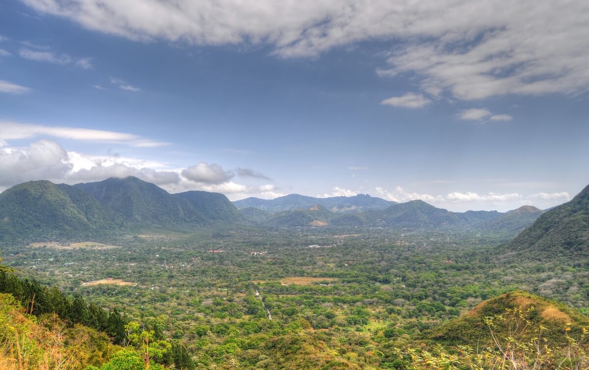 El Valle Panama Volcano Crater