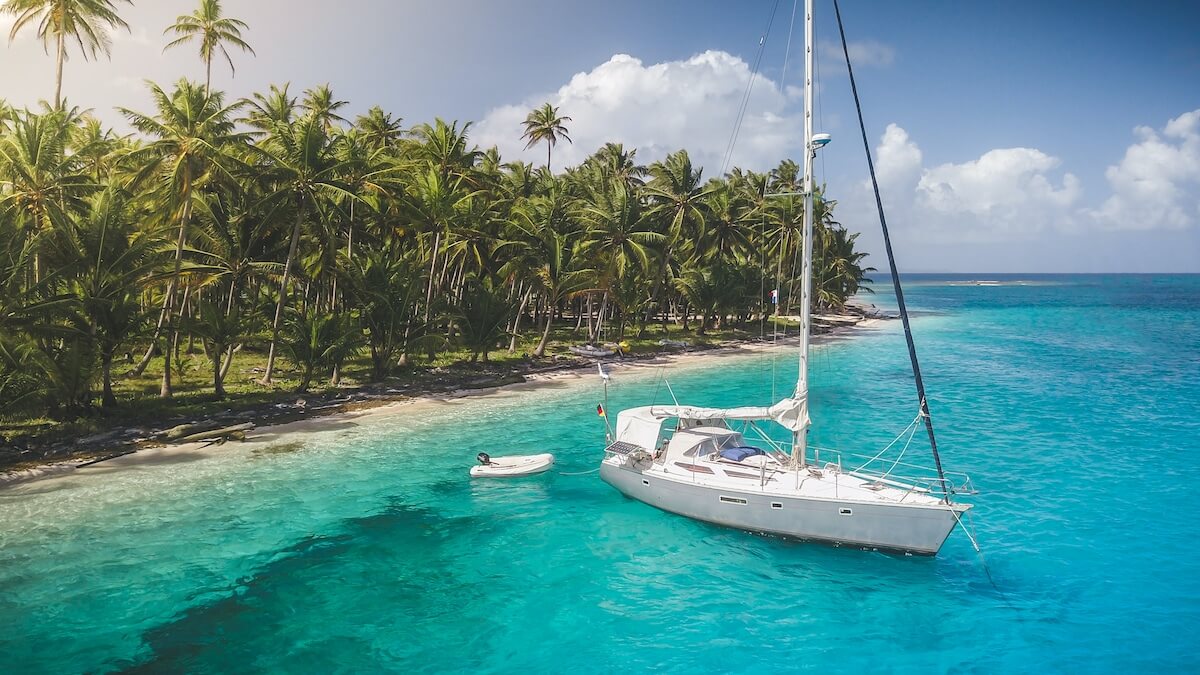 San Blas Toboga Island Boat Panama