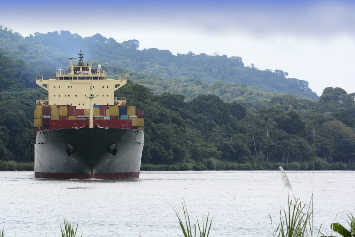 Ship in Panama