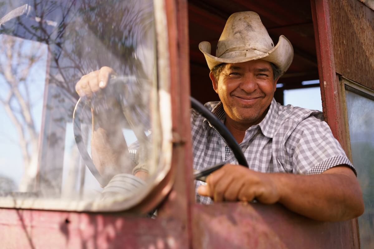 Farmer in Panama Panamanian