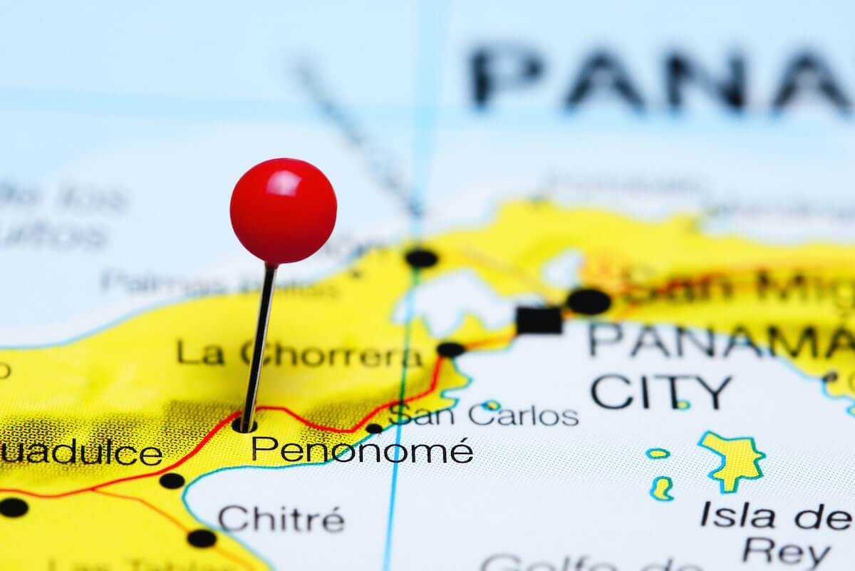 Panama Penonome Map